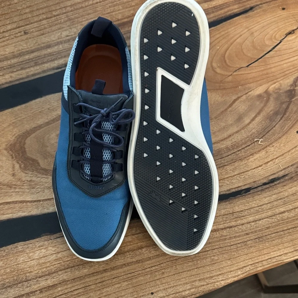 Wolf & Shepherd Men's Blue and navy Sneakers worn once - Picture 4 of 4